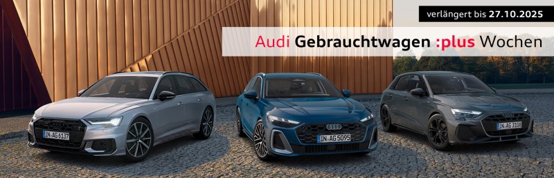 Audi Gebrauchtwagen plus Wochen