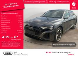 AUDI Q8 e-tron S line 55 quattro MATRIX PANO ACC B&O