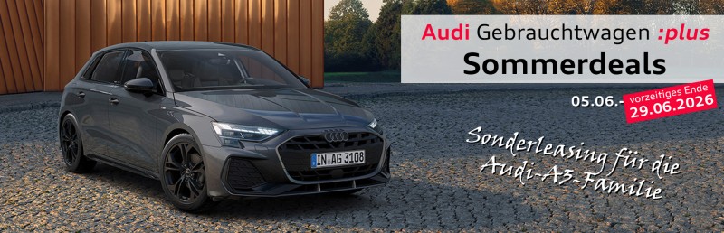 Audi GW+ Sommerdeals Leasing