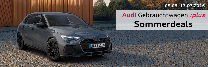Audi Gebrauchtwagen :plus Sommerdeals