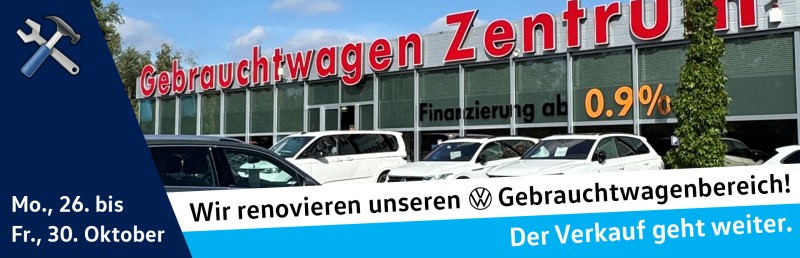 Renovierung VW Gebrauchtwagen